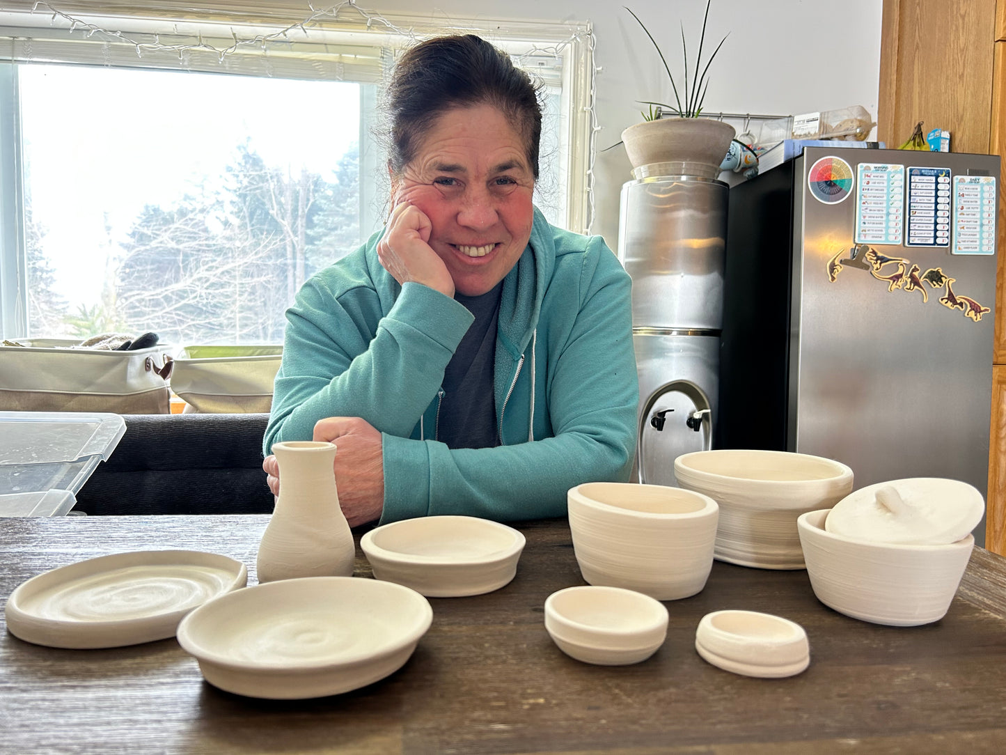 5-day intensive: Beginner pottery wheel lessons