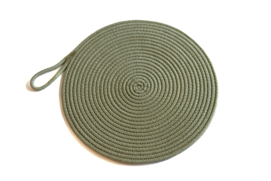 Sage rope trivet