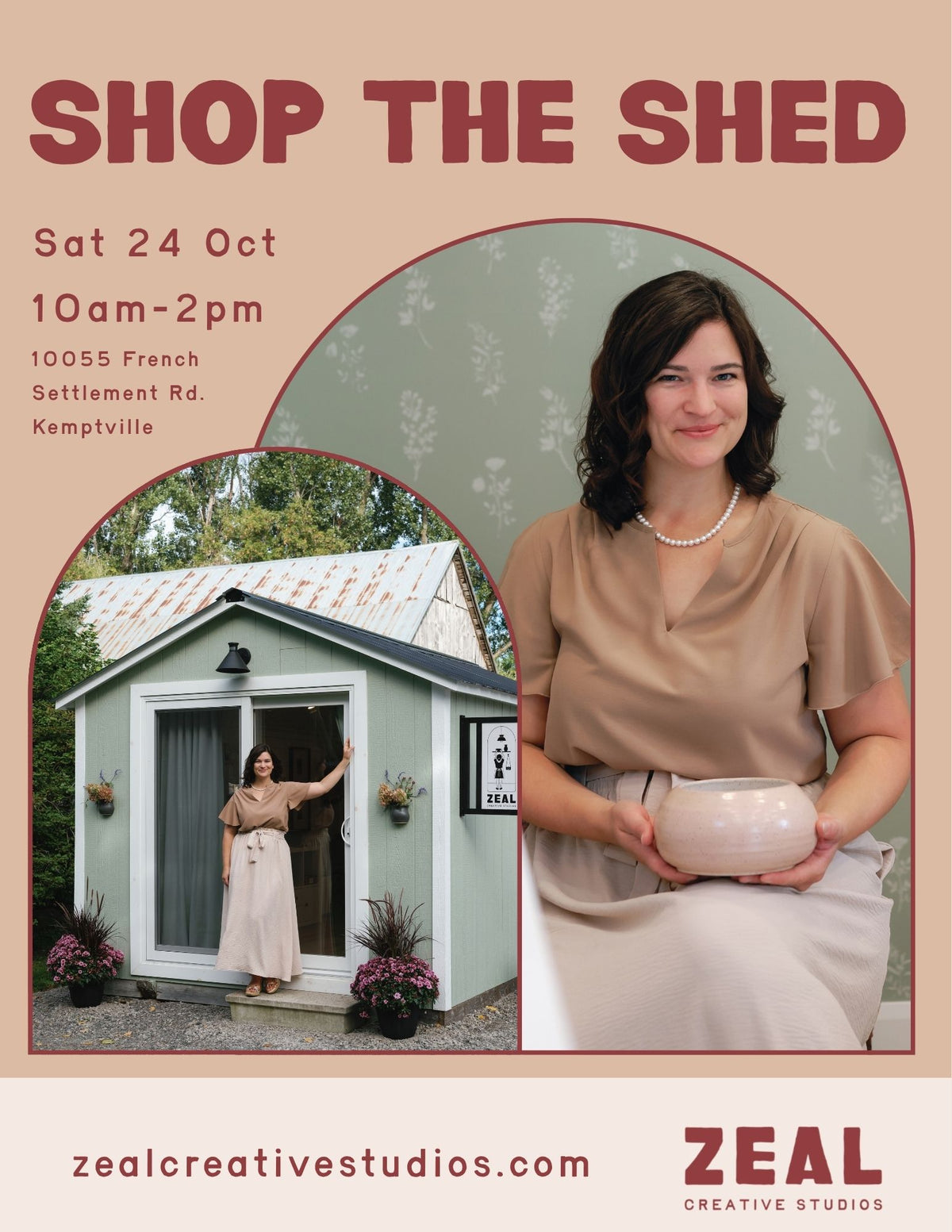 ZEAL Pottery: Shop the Shed