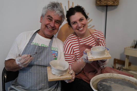 5-week series: Beginner pottery wheel lessons