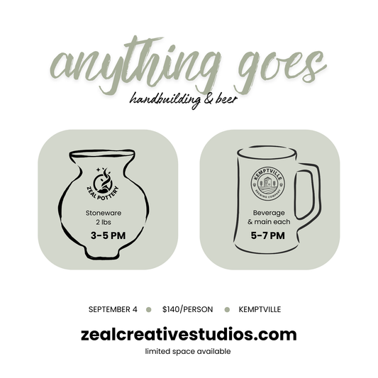 Anything Goes: Hand-building & Beer