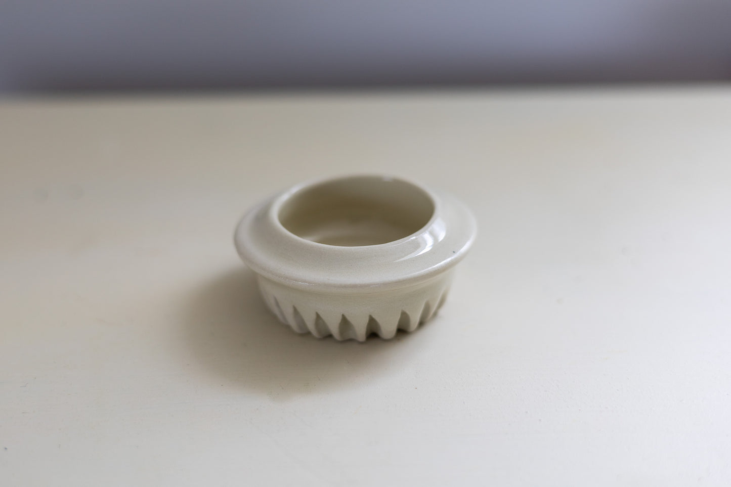 Ring dish - mini - cream