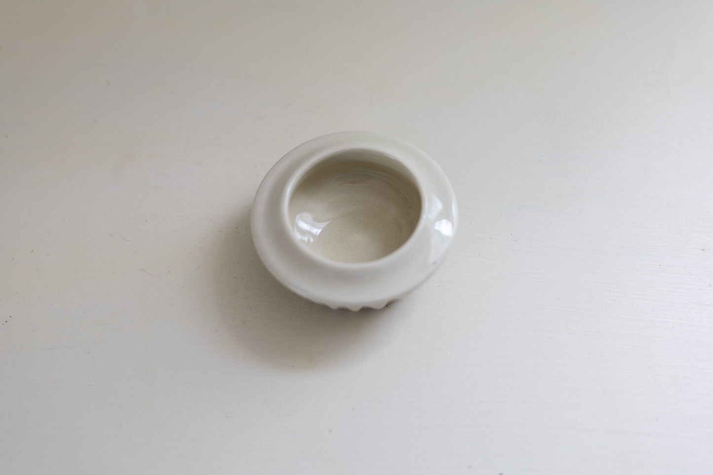 Ring dish - mini - cream