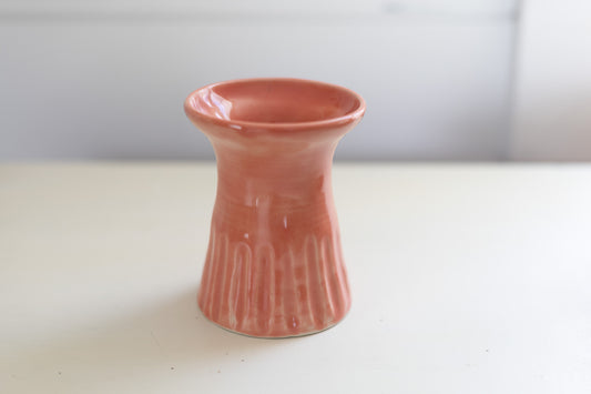 Carved vase - small - poppy