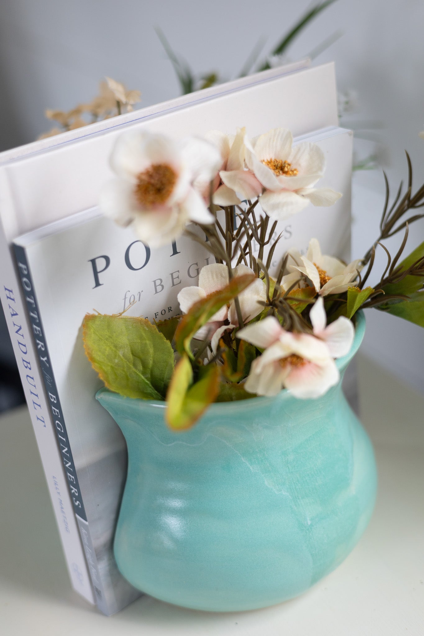 Vase bookends - XL - mint