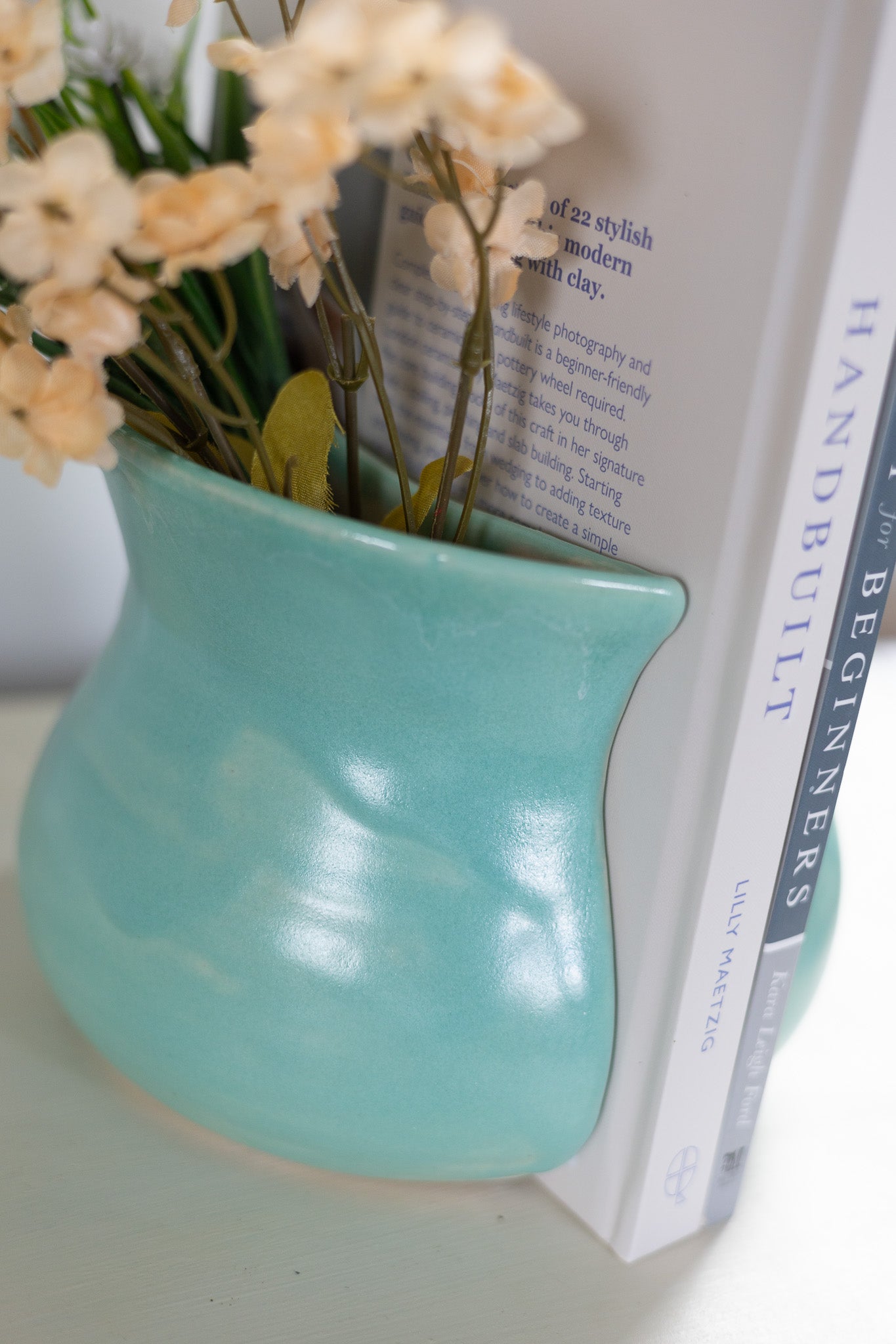 Vase bookends - XL - mint