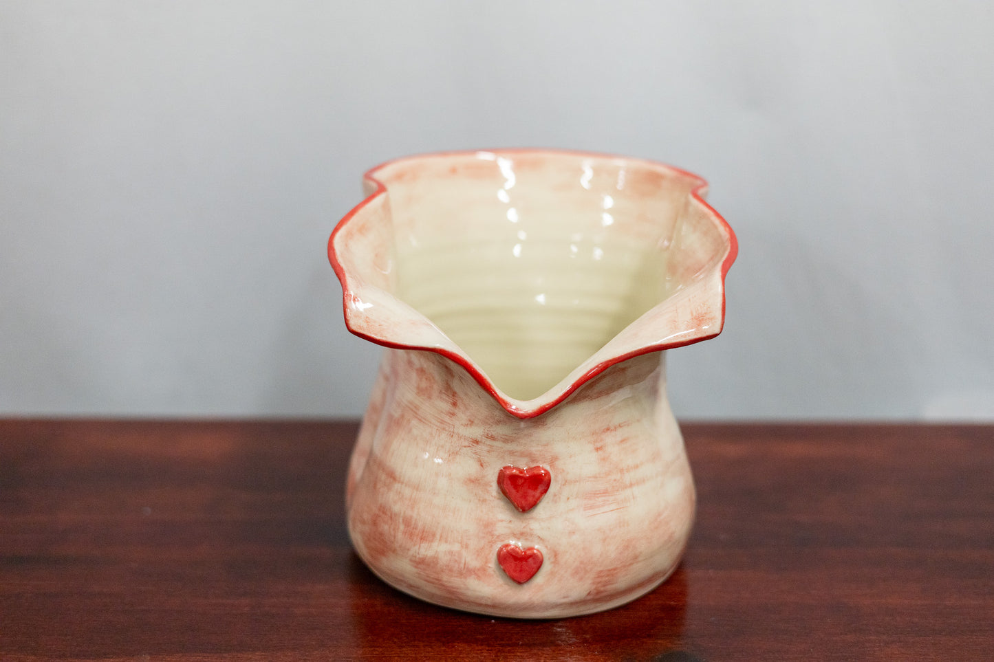 Vase - large - red - Queen of Hearts