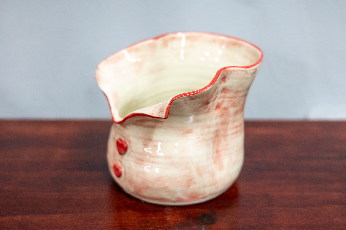 Vase - large - red - Queen of Hearts