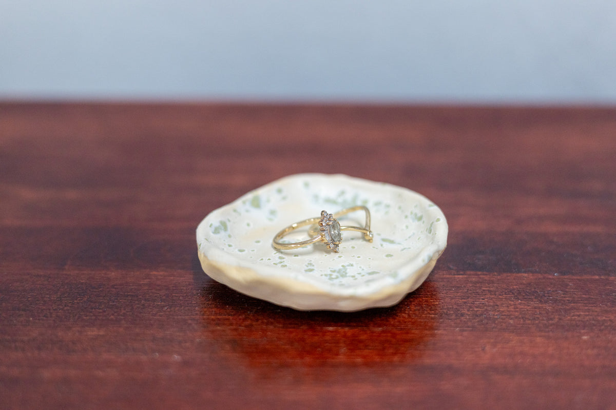 Jewelry dish - mini - sea salt