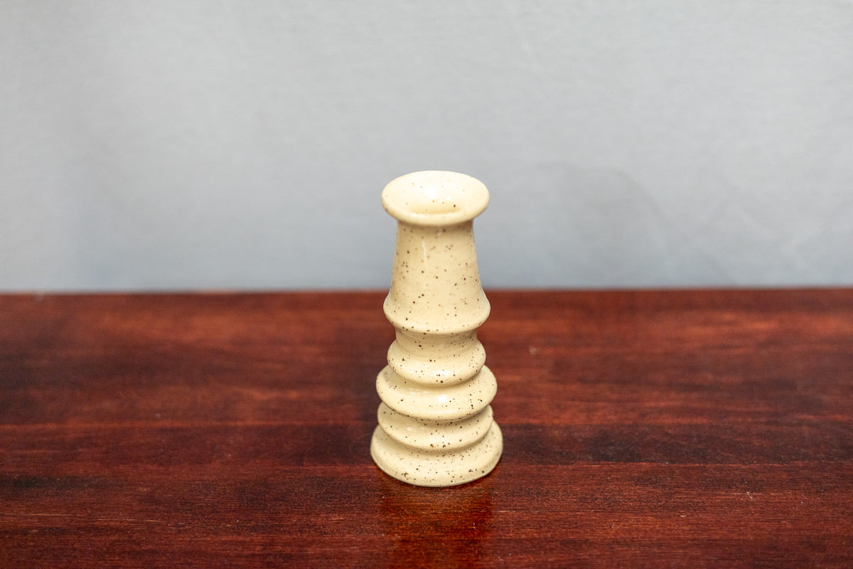 Candle stick holder - small - speckled