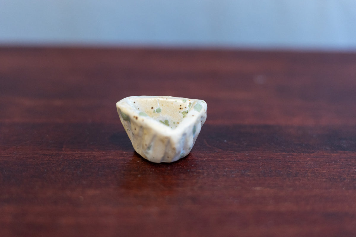 Bud vase magnet - sea salt - triangle