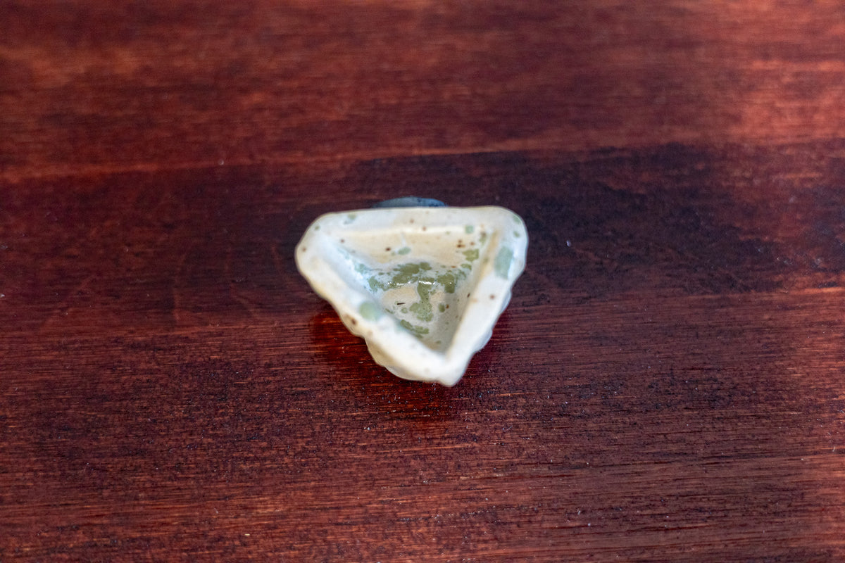 Bud vase magnet - sea salt - triangle