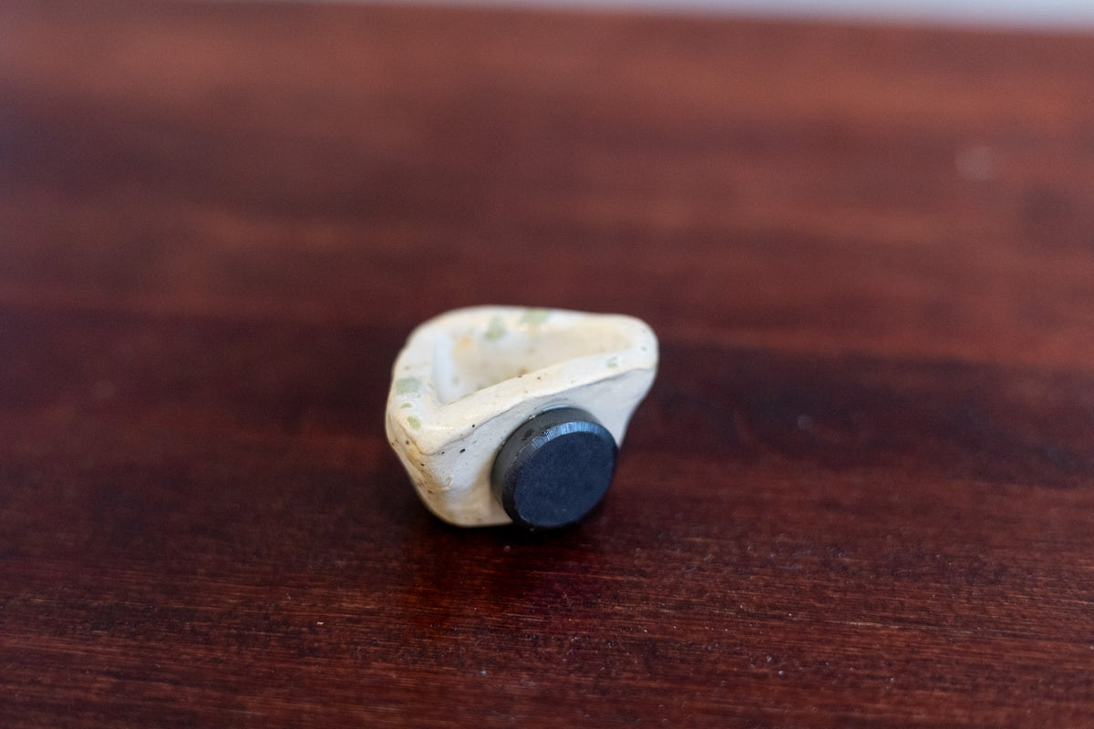 Bud vase magnet - sea salt - triangle