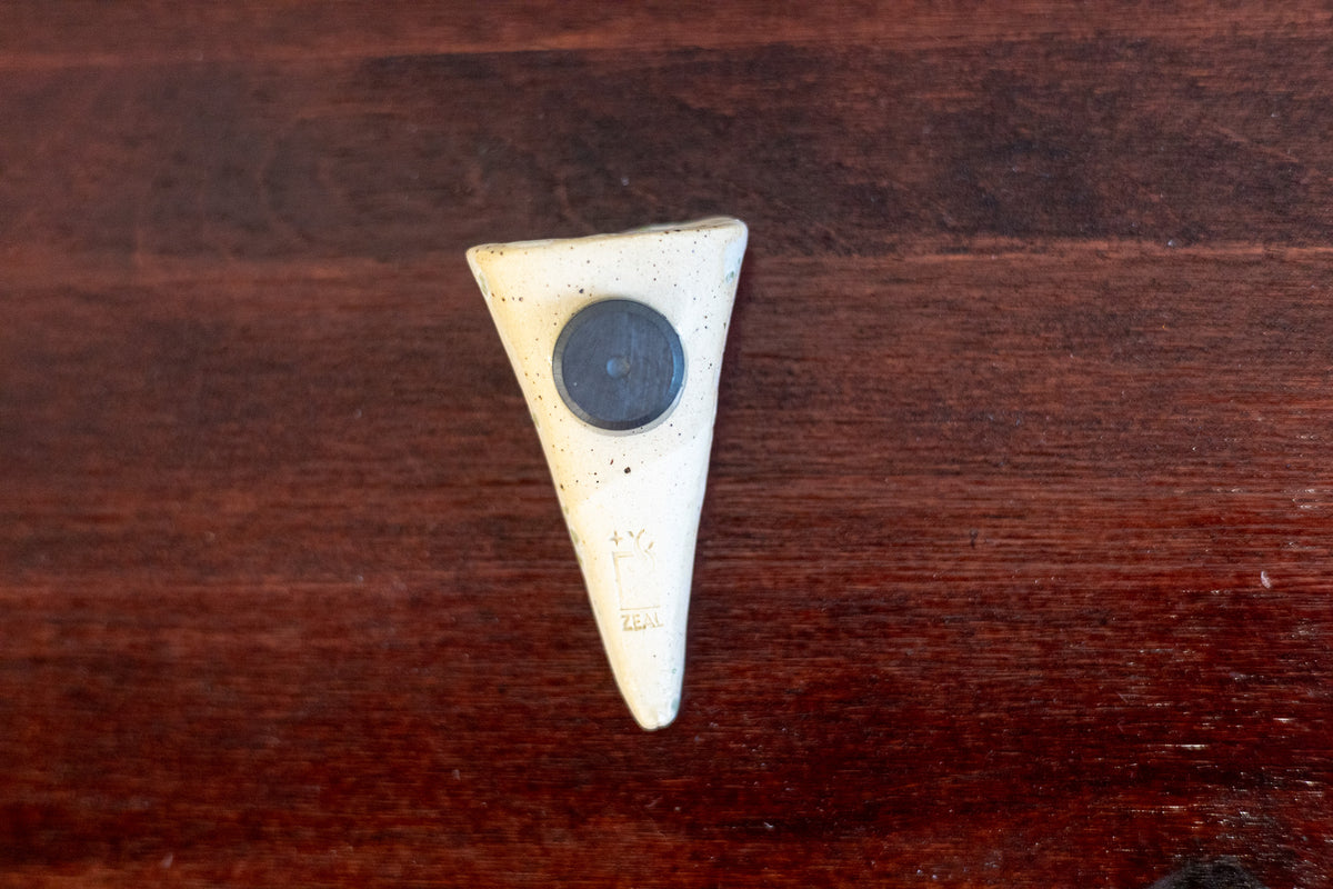 Bud vase magnet - sea salt - conical
