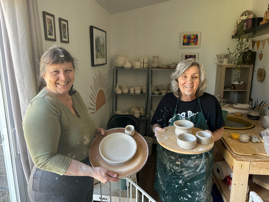 5-day intensive: Beginner pottery wheel lessons